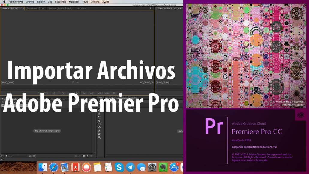 Importar Archivos, Tutorial Adobe Premier Pro Tutorial