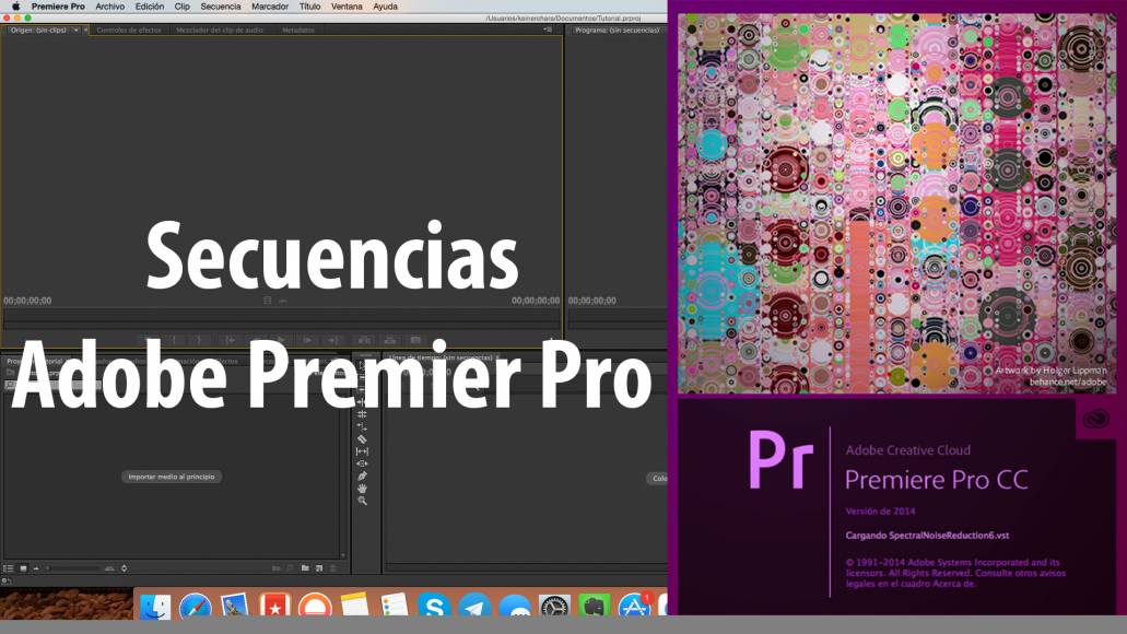 Secuencias, Tutorial Adobe Premier Pro