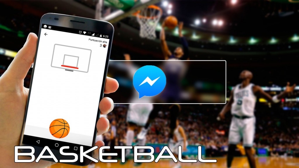 Juega Basketball en la App de Facebook Messenger Escape Digital