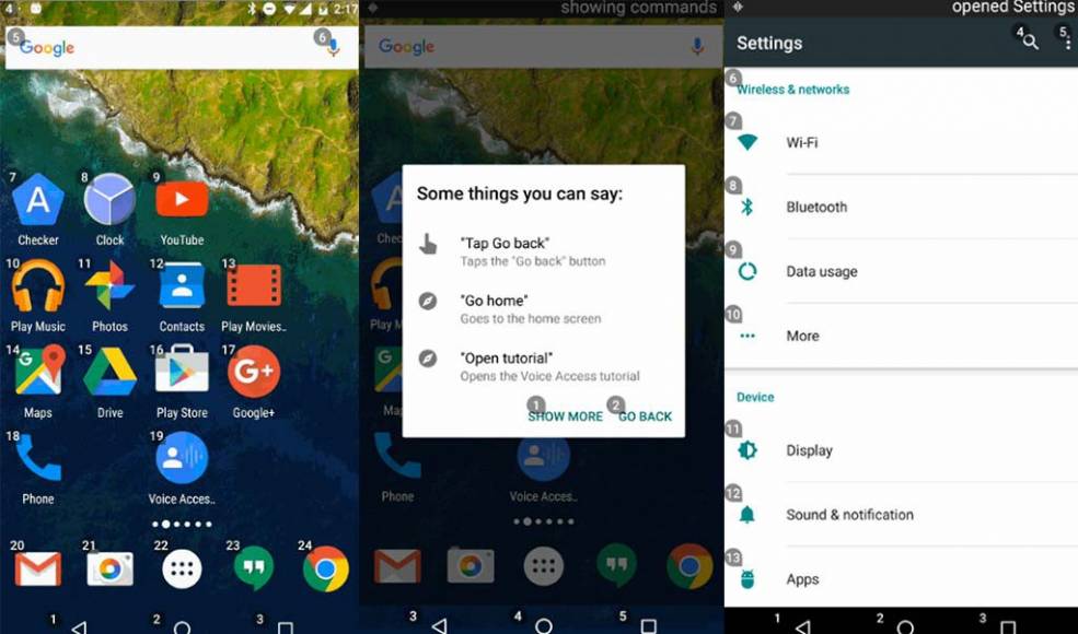 App que permite contralar un Android con la voz