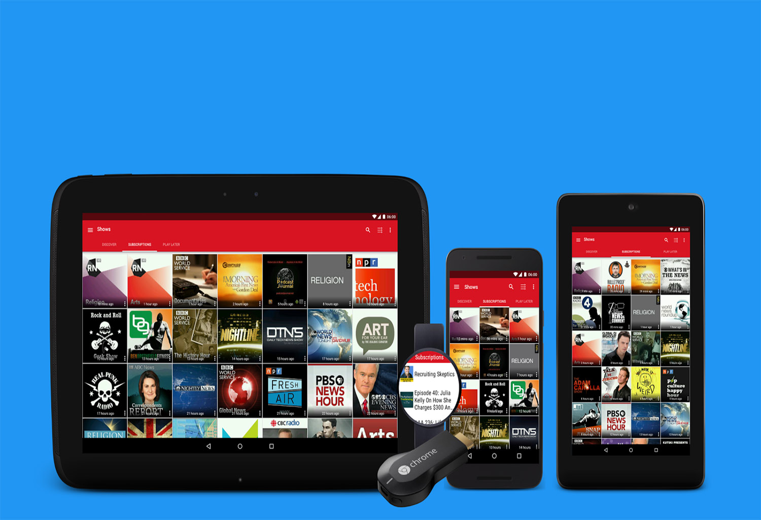 Player FM Podcast, uno de los mejores clientes de podcasts para Android