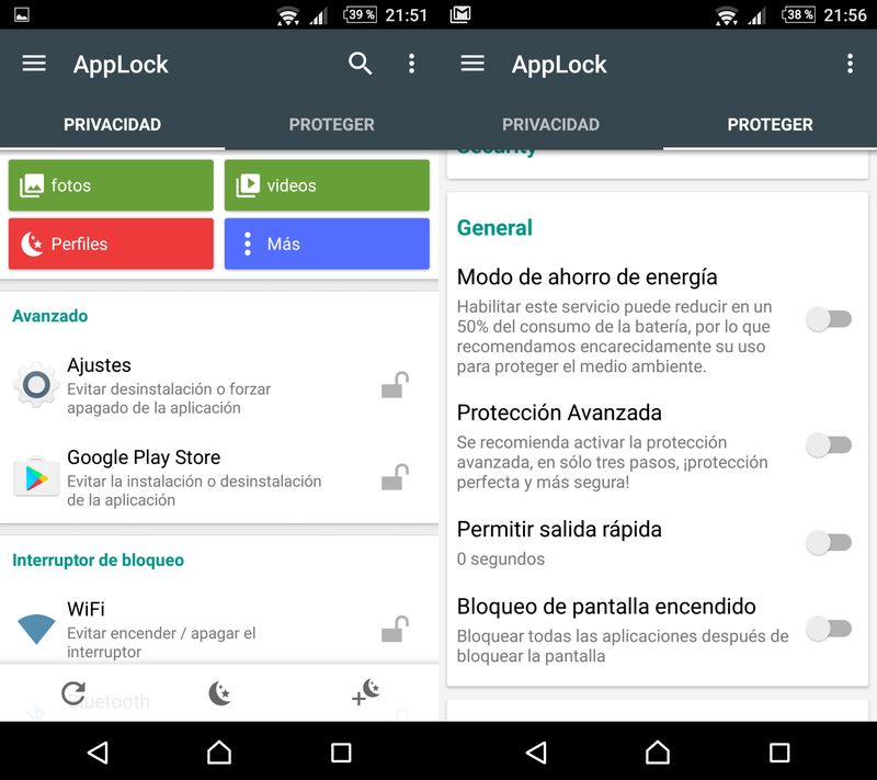 Protege tu dispositivo Android con AppLock