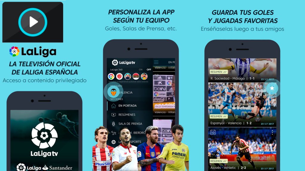 Apps de futbol para seguir las ligas
