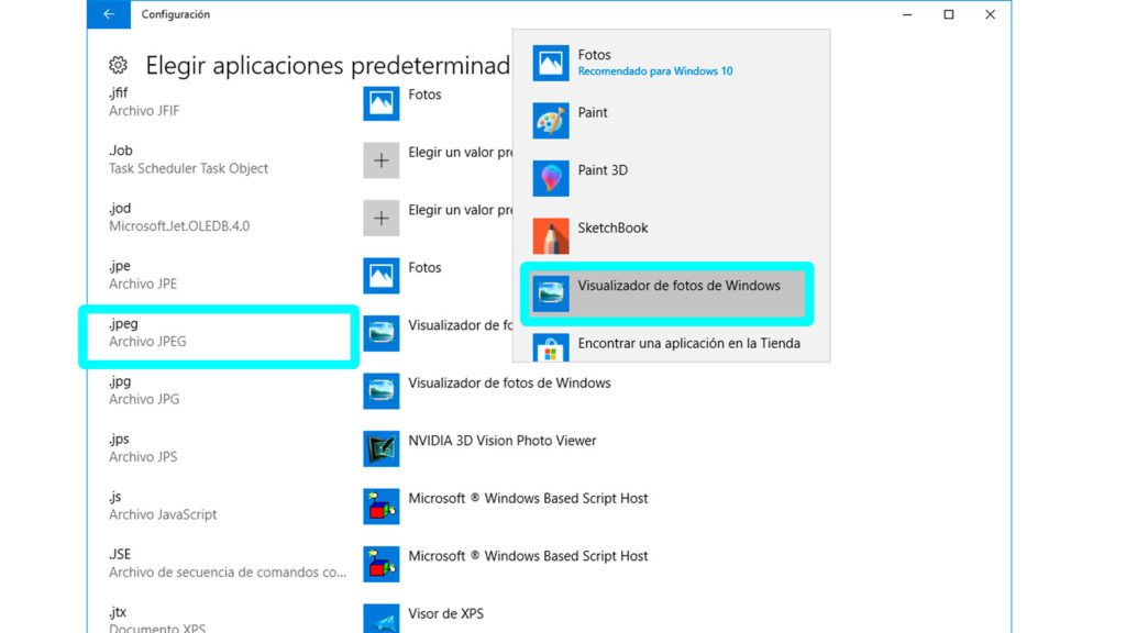El visor de fotos de windows 7 en windows 10 Escape Digital