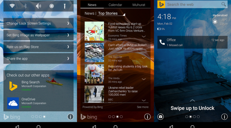 Picturesque Lock Screen: Bloqueo de pantalla para Android