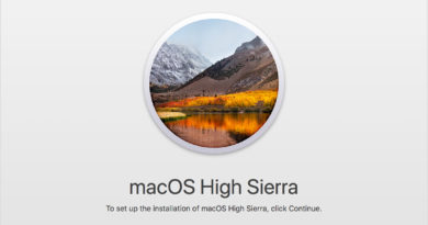 macOS High sierra 10.3.4