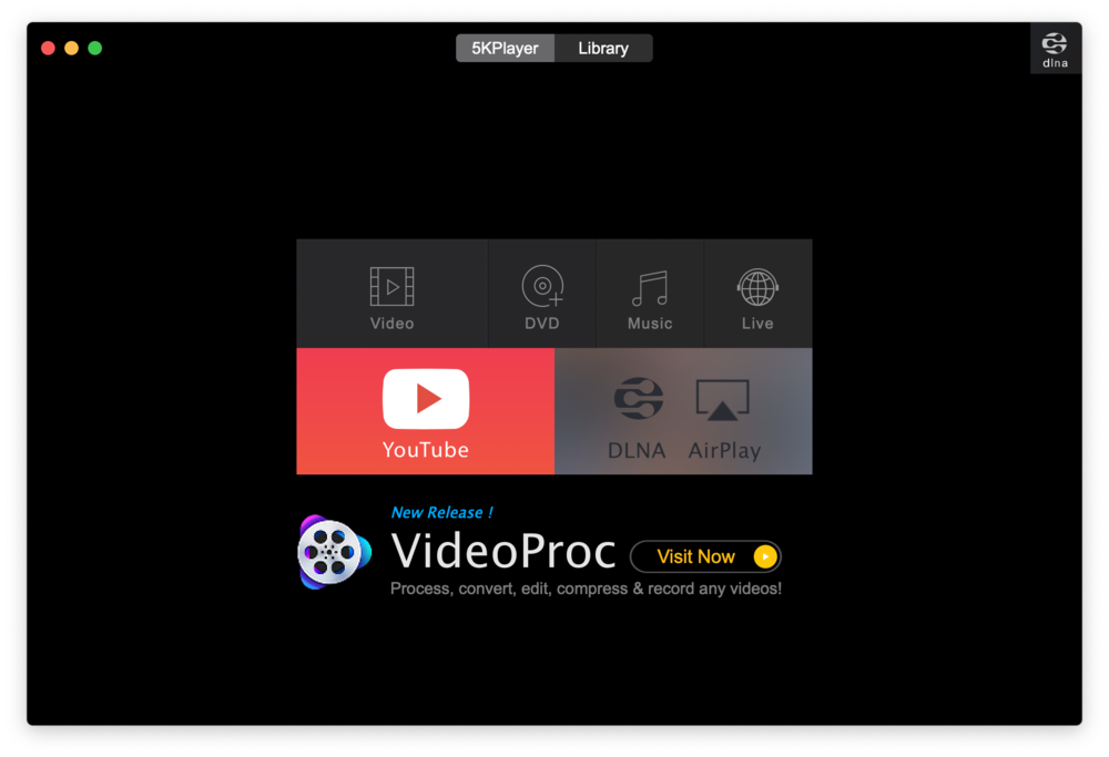 5KPlayer: La mejor alternativa de VLC para descargar y reproducir videos