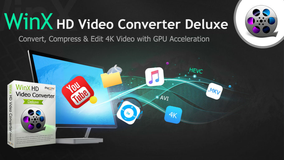 WinX HD Video Converter Deluxe 5.18.1.342 download the last version for windows