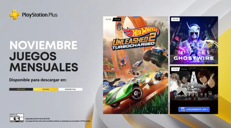 juegos de PlayStation Plus para Noviembre 2024