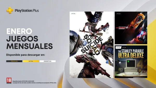 Juegos PlayStation Plus Enero 2025