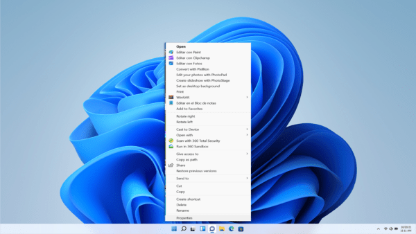 Como tener el menú contextual clásico de windows 11
