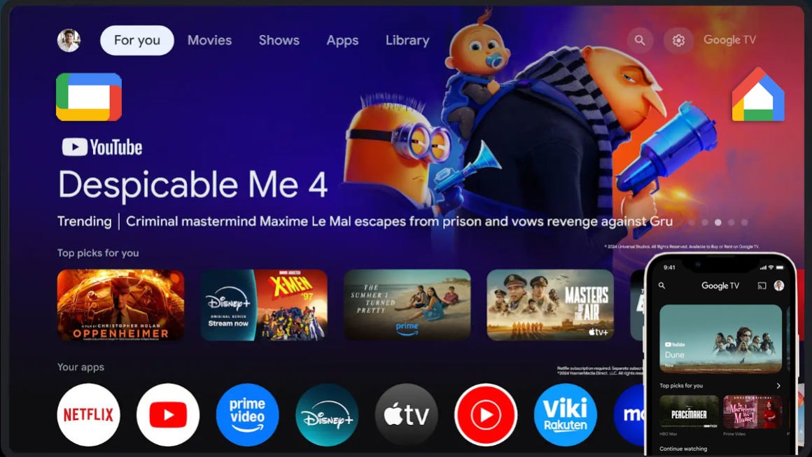 Usa tu teléfono como control remoto de Google TV