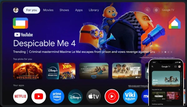Top 3 apps para Google TV que no pueden faltar en tu televisor