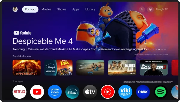 Usa tu teléfono como control remoto de  Google TV