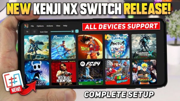 Kenji-NX: el nuevo emulador de Switch